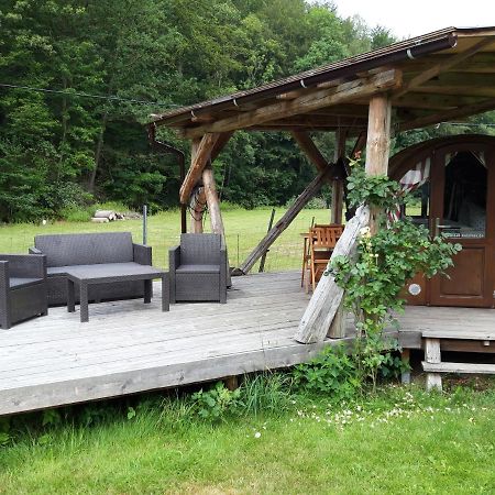 Schlummerfass An Der Bockmuehle Hohnstein Bagian luar foto